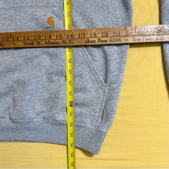Carhartt K288 HGY Original Fit Logo Sleeve Men’s Size Small Gray - Picture 9 of 9